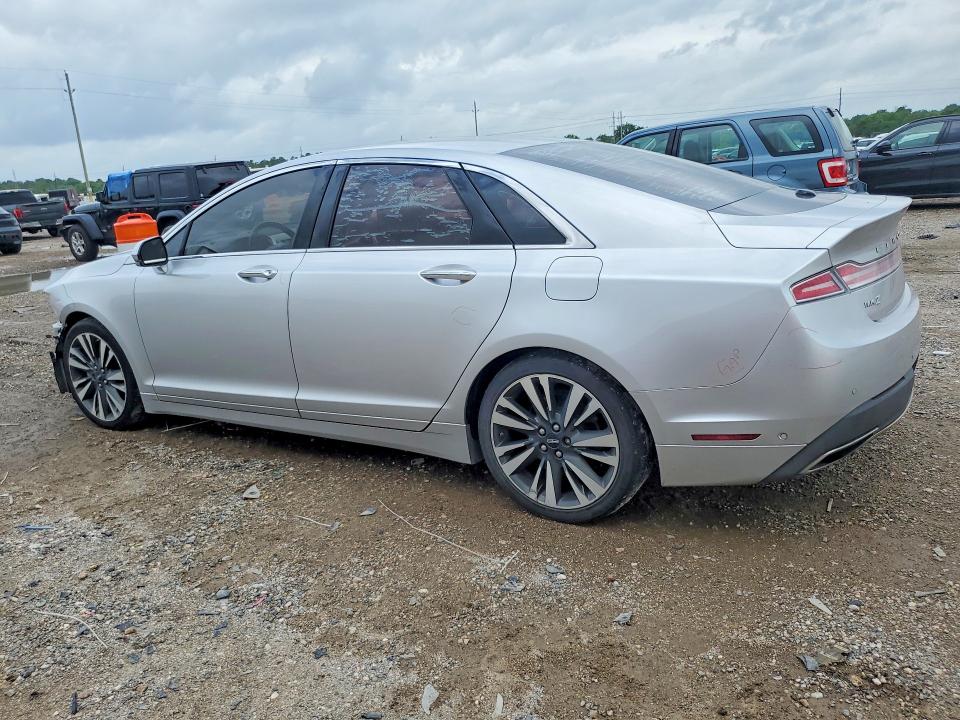 2017 Lincoln Mkz VIN 3LN6L5MU4HR622863 COPART salvage auction — FRONT END, Tx - Salvage Vehicle Title, sold $2,550 on 2026-07-09 (photo 2)