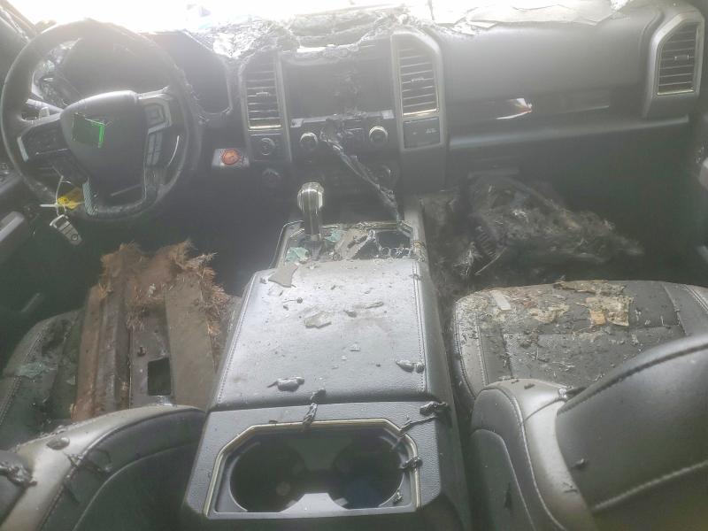 2018 Ford F-150 lightning VIN 1FTFW1RG7JFB95723 COPART salvage auction — ENGINE BURN, Tx - Nonrepairable Title, sold $2,100 on 2026-07-09 (photo 8)