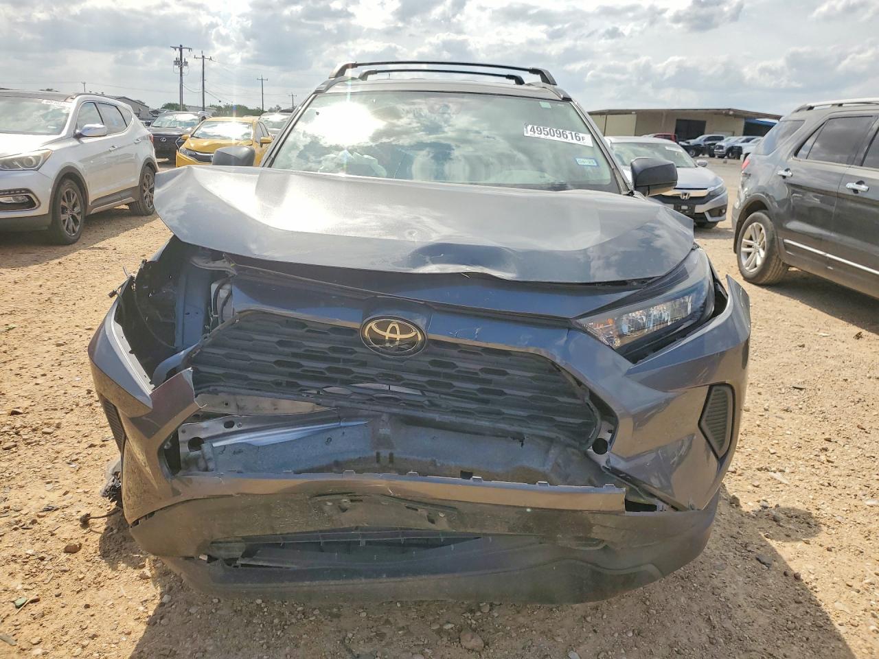 2020 Toyota RAV4 VIN 2T3F1RFV1LC113360 COPART salvage auction — Front End, TX - SALVAGE VEHICLE TITLE, sold $8,700 on 2026-07-09 (photo 5)