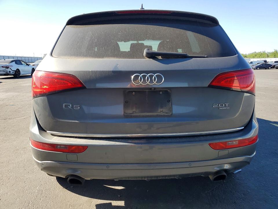 2015 Audi Q5 VIN WA1LFAFPXFA031677 COPART salvage auction — FRONT END, Ca - Dis/Dlr/Exp Only Clean Title, sold $2,400 on 2026-07-20 (photo 6)