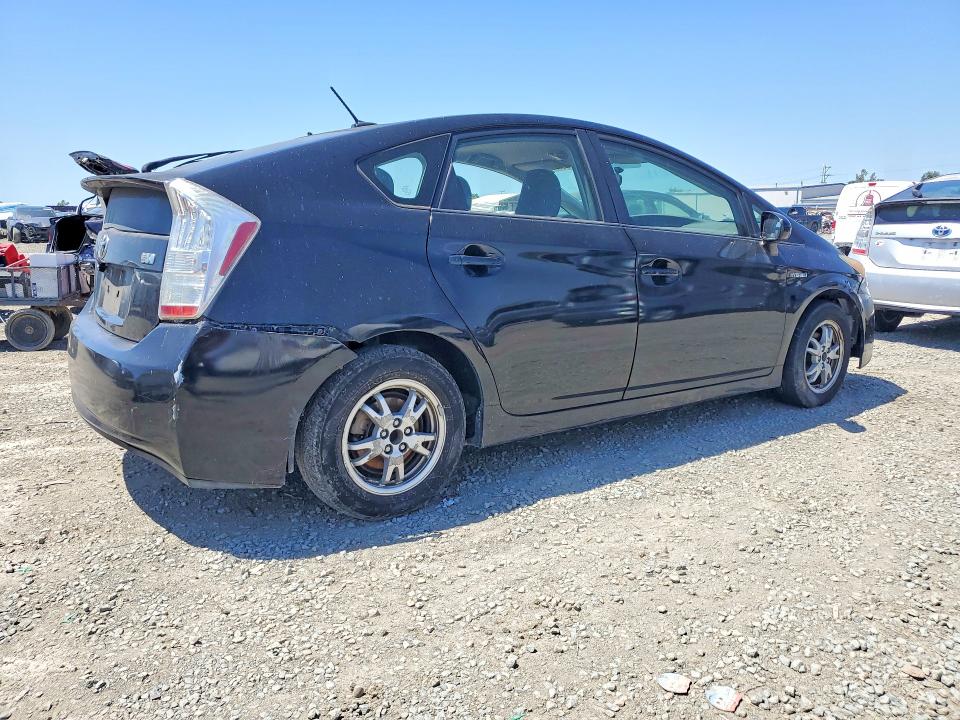 2010 Toyota Prius VIN JTDKN3DU4A1312746 COPART salvage auction — REAR END, Ca - Dis/Dlr/Exp App For Dup Clean, sold $1,150 on 2026-07-02 (photo 3)