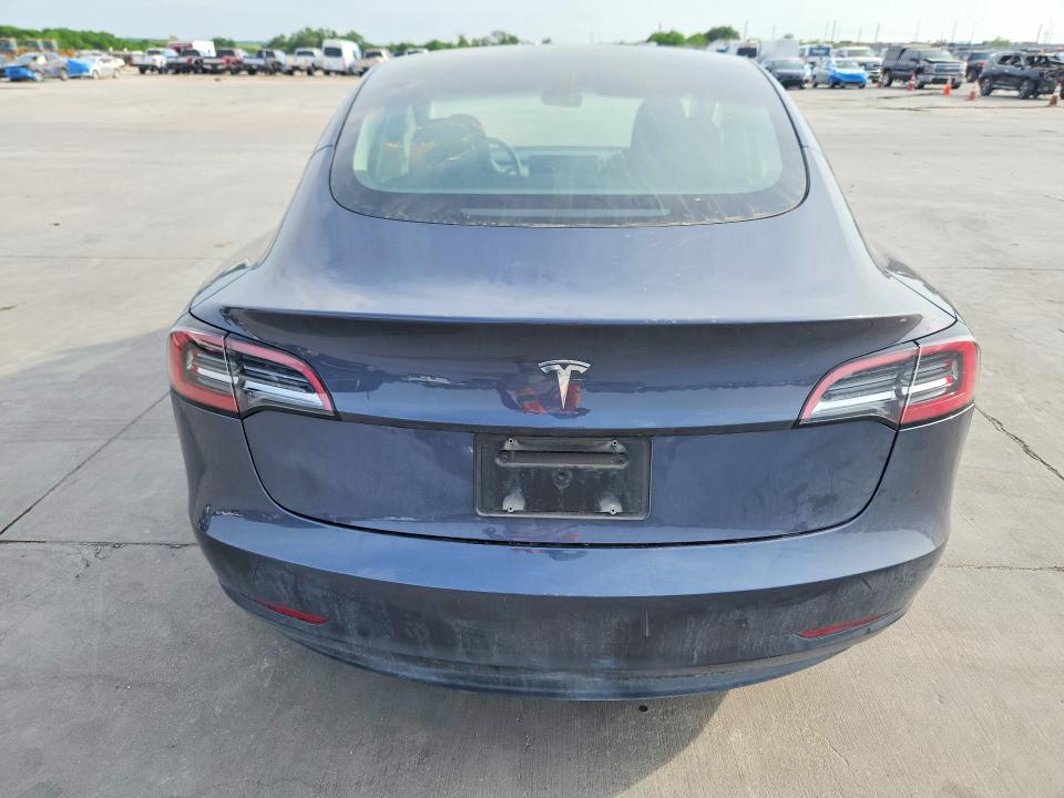 2023 Tesla Model 3 VIN 5YJ3E1EA0PF645670 COPART salvage auction — FRONT END, TX - SALVAGE VEHICLE TITLE, sold $700 on 2026-07-27 (photo 6)