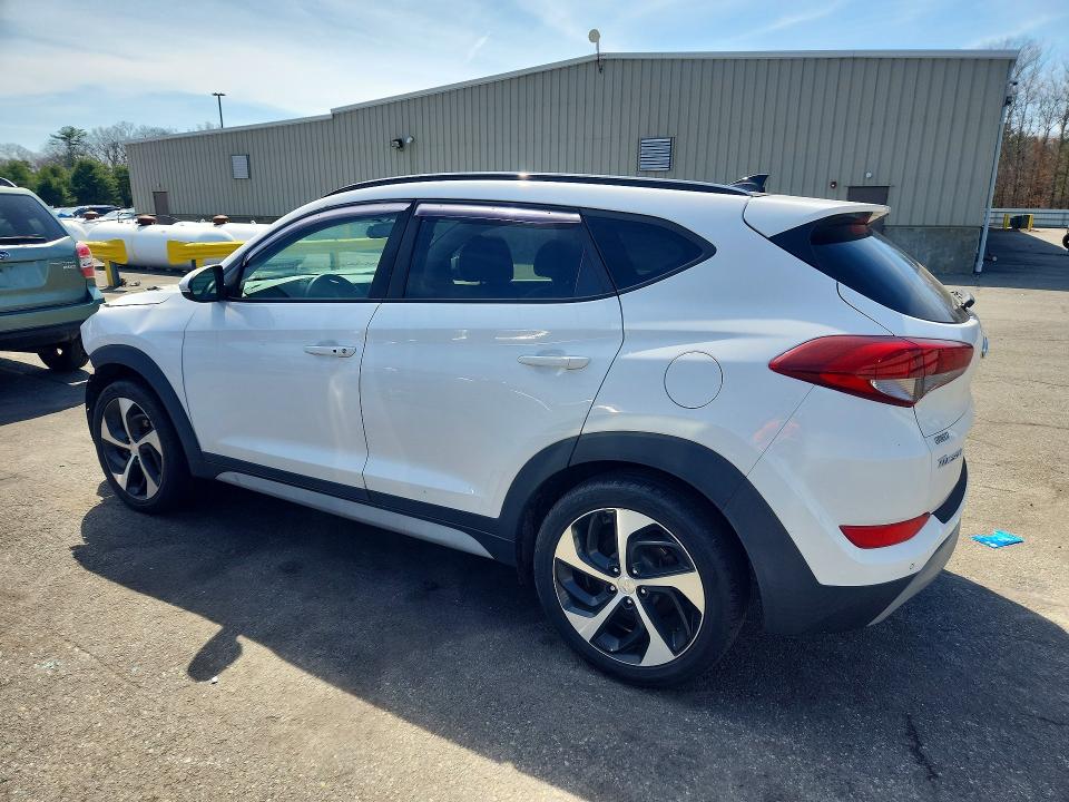 2018 Hyundai Tucson VIN KM8J3CA27JU755665 COPART salvage auction — FRONT END, RI - SALVAGE CERTIFICATE OF TITLE, sold $3,750 on 2026-07-07 (photo 2)