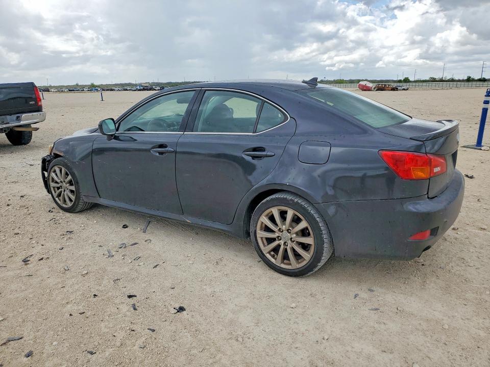 2007 Lexus Is 250 VIN JTHCK262375012828 COPART salvage auction — FRONT END, TX - SALVAGE VEHICLE TITLE, sold $625 on 2026-07-09 (photo 2)