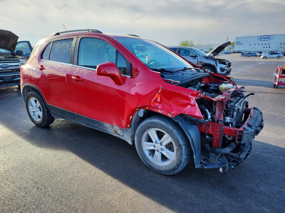 2015 Chevrolet Trax VIN KL7CJLSB9FB156915 COPART salvage auction — FRONT END, Ok - Cert Of Title-Salvage, sold $850 on 2026-07-08 (photo 4)