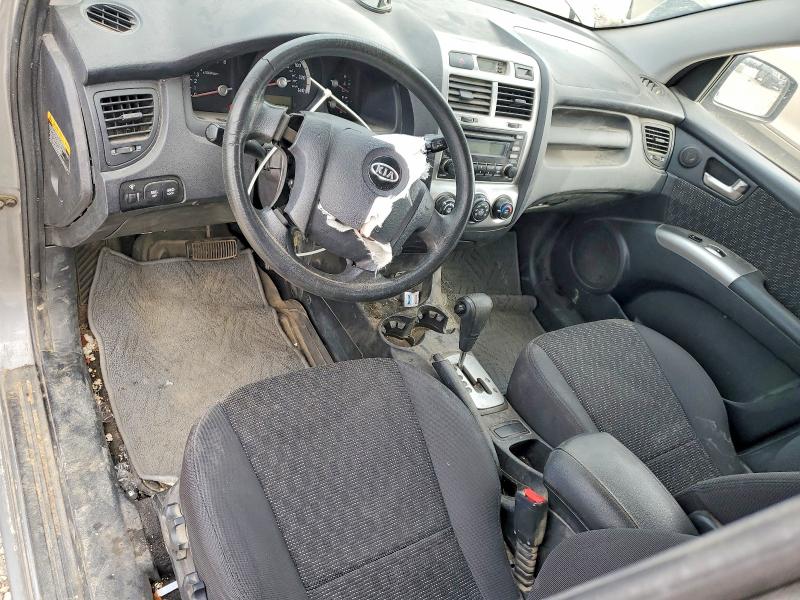 2007 Kia Sportage VIN KNDJE723077367200 COPART salvage auction — FRONT END, MO - SALVAGE CERTIFICATE OF TITLE, sold $475 on 2026-07-28 (photo 8)