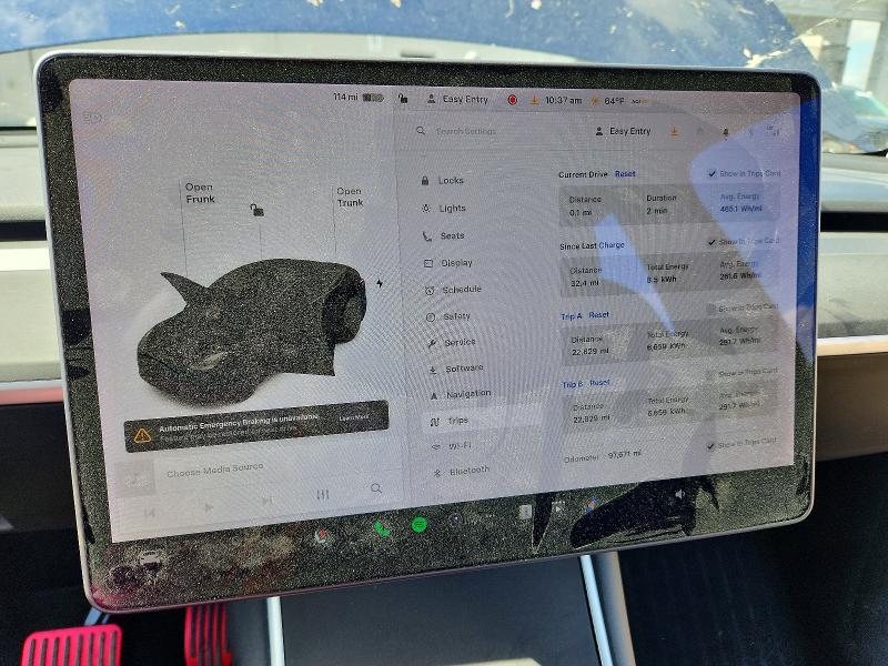 2021 Tesla Model y VIN 5YJYGDEE5MF061622 COPART salvage auction — SIDE, Va - Cert Of Title - Salvage, sold $6,300 on 2026-07-22 (photo 9)