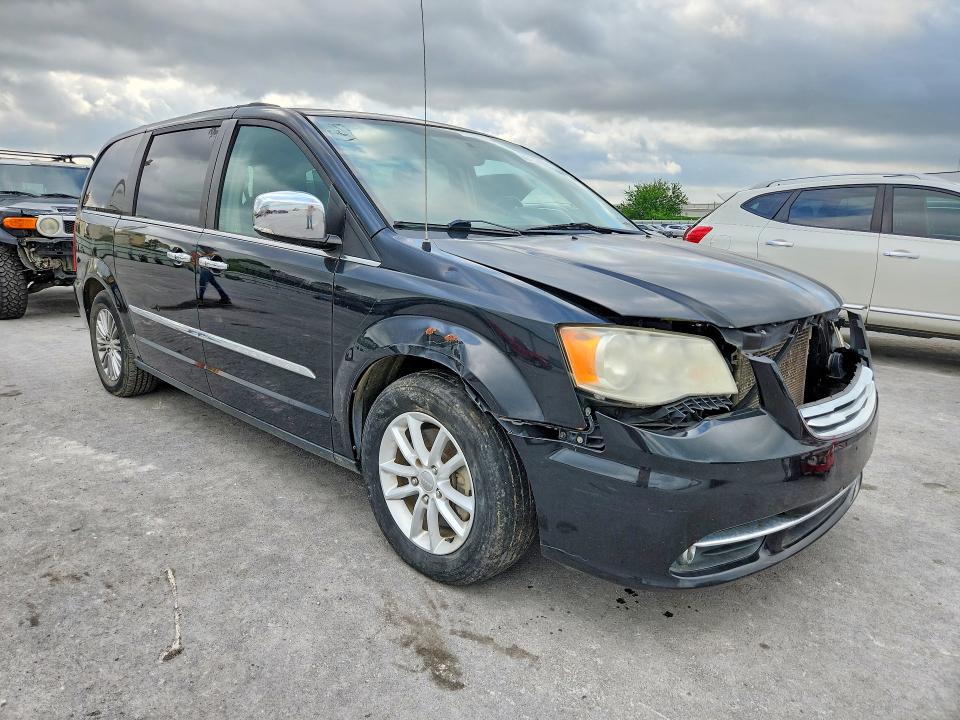2014 Chrysler Town & country VIN 2C4RC1CG9ER316605 COPART salvage auction — FRONT END, Ok - Cert Of Title-Repossession, sold $1,150 on 2026-07-10 (photo 4)