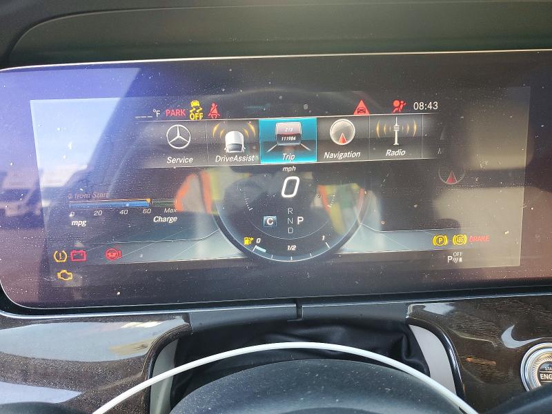 2019 Mercedes-benz E-klasse VIN WDDZF4JB7KA594392 COPART salvage auction — FRONT END, Fl - Cert Of Title Slvg Rebuildable, sold $2,100 on 2026-07-09 (photo 9)