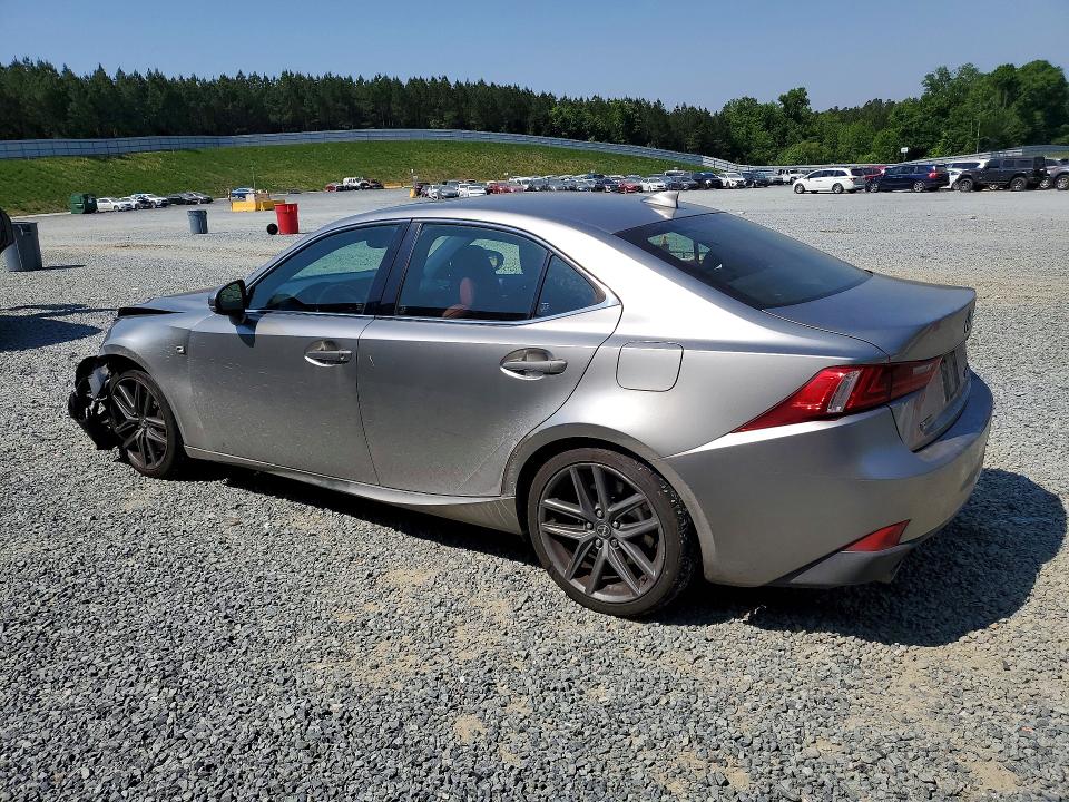 2016 Lexus Is VIN JTHBA1D2XG5036958 COPART salvage auction — FRONT END, Nc - Salvage Certificate Of Title, sold $1,350 on 2026-07-30 (photo 2)