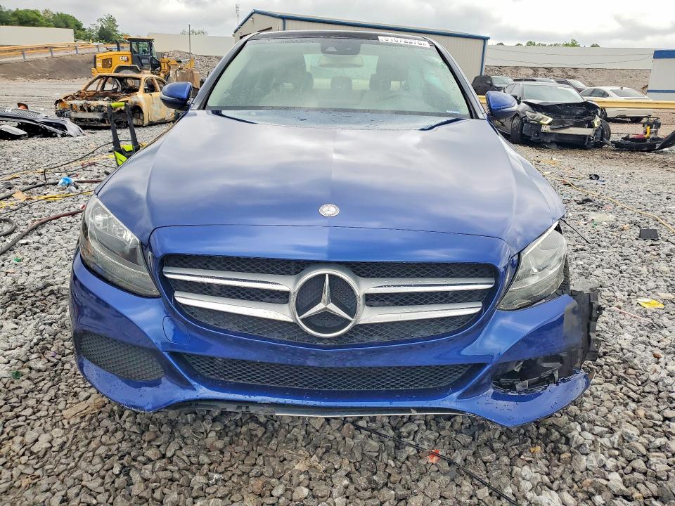 2017 Mercedes-benz C-klasse VIN WDDWF4JB5HR240285 COPART salvage auction — FRONT END, Al - Cert Of Title-Salvage Title, sold $1,850 on 2026-07-14 (photo 5)