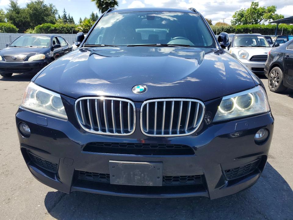 2014 BMW VIN 5UXWX9C58E0D37395 COPART salvage auction — REAR END, Ca - Salvage Certificate, sold $1,600 on 2026-07-02 (photo 5)