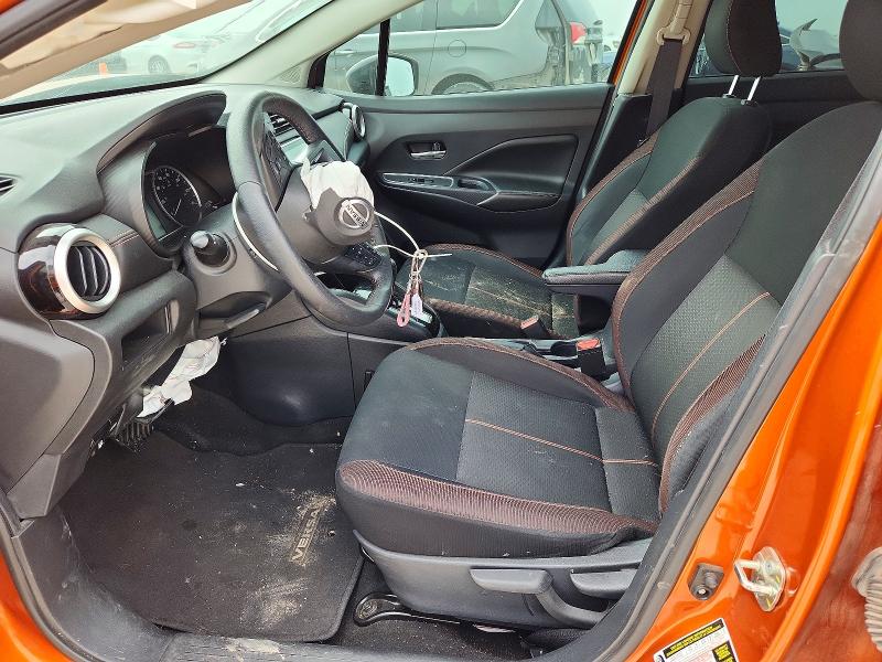 2021 Nissan Versa VIN 3N1CN8FV7ML855144 COPART salvage auction — FRONT END, Tx - Salvage Vehicle Title, sold $100 on 2026-07-09 (photo 7)