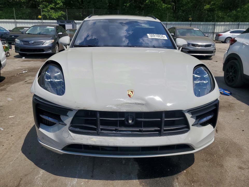 2021 Porsche Macan VIN WP1AG2A5XMLB51856 COPART salvage auction — FRONT END, GA - CERTIFICATE OF TITLE, sold $17,500 on 2026-07-28 (photo 5)