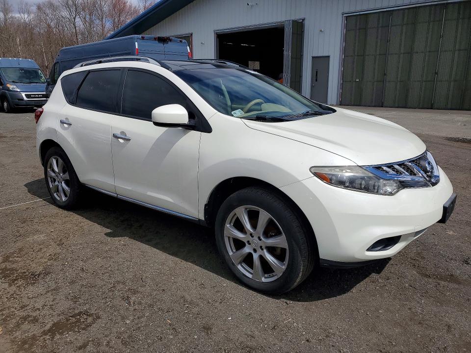 2012 Nissan Murano VIN JN8AZ1MW3CW233049 COPART salvage auction — MINOR DENT/SCRATCHES, Ri - Certificate Of Title, sold $975 on 2026-07-16 (photo 4)
