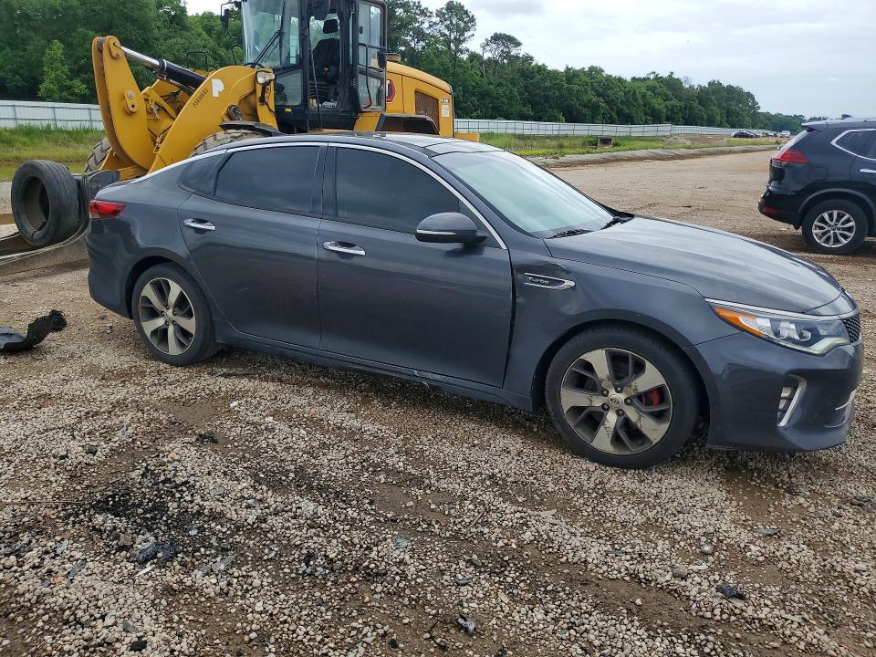 2018 Kia Optima VIN 5XXGW4L20JG221955 COPART salvage auction — FRONT END, Al - Cert Of Title-Salvage Title, sold $2,550 on 2026-07-07 (photo 4)