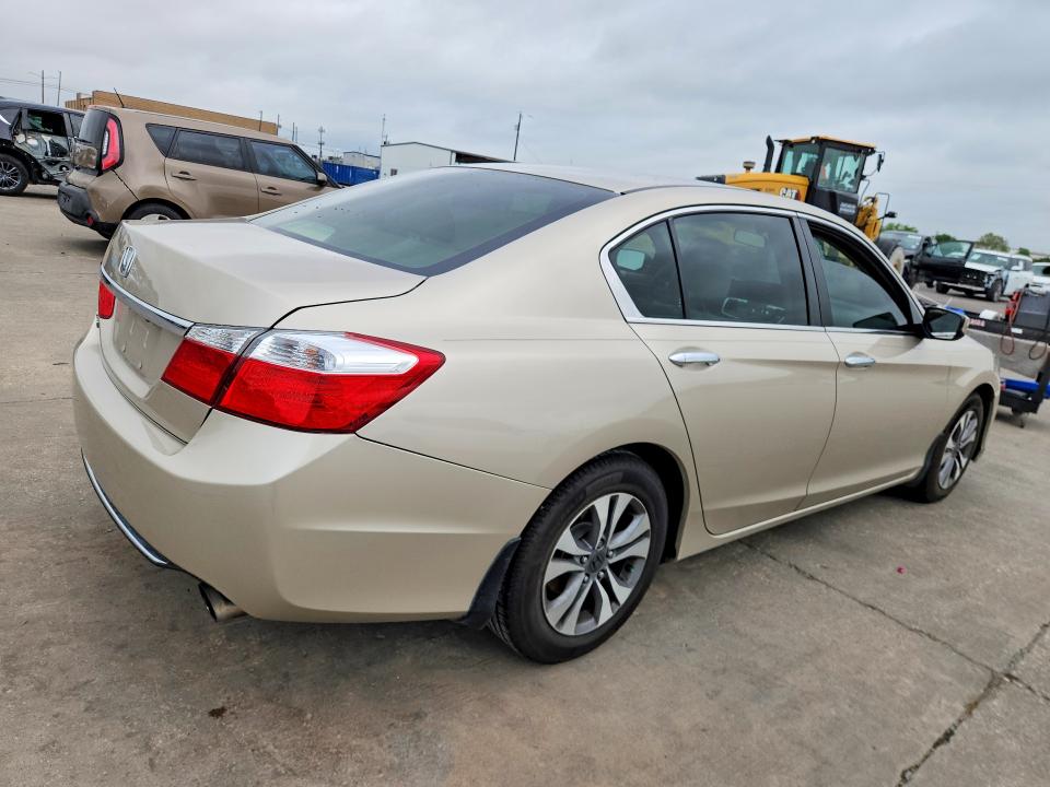 2013 Honda Accord VIN 1HGCR2F35DA199483 COPART salvage auction — SIDE, TX - CERTIFICATE OF TITLE, sold $4,700 on 2026-07-02 (photo 3)