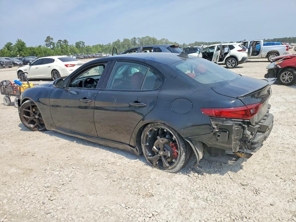 2019 Alfa romeo Giulia VIN ZARFAMAN7K7622510 COPART salvage auction — REAR END, Tx - Salvage Vehicle Title, sold $4,050 on 2026-07-03 (photo 2)