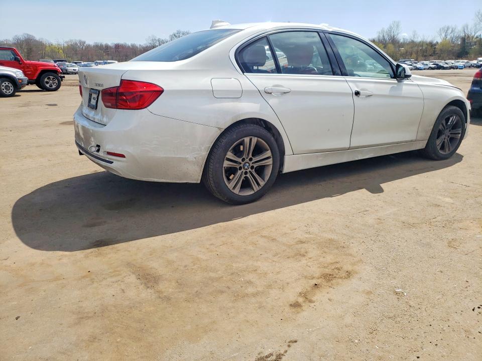 2018 BMW 3er VIN WBA8D9C56JEB35832 COPART salvage auction — FRONT END, Salvage Title, sold $1,650 on 2026-07-31 (photo 3)