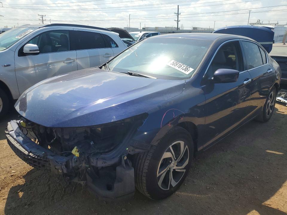 2017 Honda Accord VIN 1HGCR2F32HA181724 COPART salvage auction — REAR END, Il - Salvage Certificate, sold $2,800 on 2026-07-09 (photo 1)