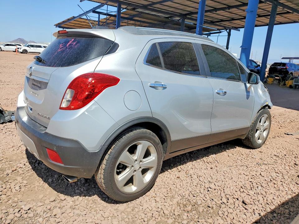 2015 Buick Encore VIN KL4CJDSB8FB231736 COPART salvage auction — FRONT END, Wv - Salvage Certificate, sold $950 on 2026-07-09 (photo 3)