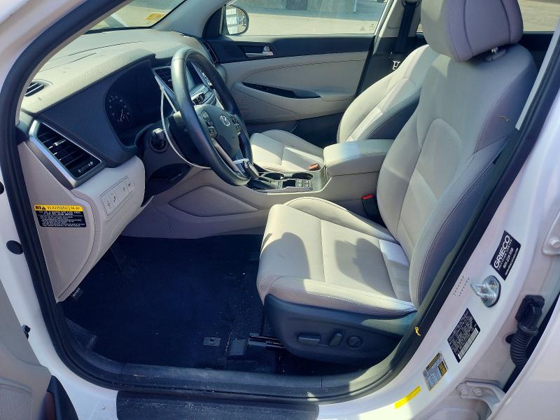 2018 Hyundai Tucson VIN KM8J3CA27JU755665 COPART salvage auction — FRONT END, RI - SALVAGE CERTIFICATE OF TITLE, sold $3,750 on 2026-07-07 (photo 7)