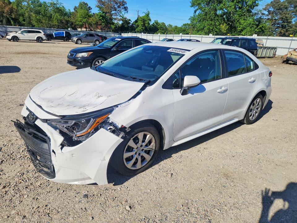 2025 Toyota Corolla VIN 5YFB4MDE9SP357812 COPART salvage auction — FRONT END, Id - Salvage Certificate Of Title, sold $5,200 on 2026-07-14 (photo 1)