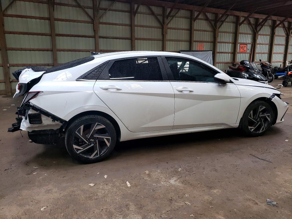 2025 Hyundai VIN KMHLN4DJ6SU145575 COPART salvage auction — REAR END, On - Permit Salvage, sold $6,300 on 2026-07-16 (photo 3)