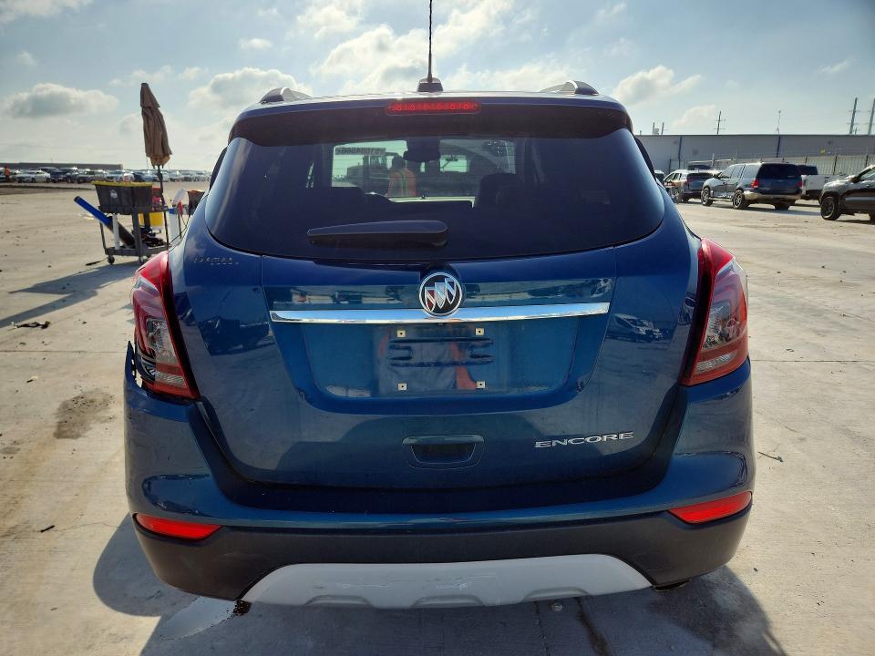 2019 Buick Encore VIN KL4CJASB9KB747712 COPART salvage auction — REAR END, Tx - Salvage Vehicle Title, sold $2,500 on 2026-07-10 (photo 6)