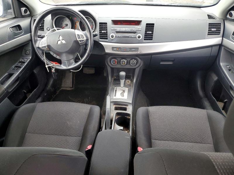 2009 Mitsubishi Lancer VIN JA3AU26U79U007434 COPART salvage auction — FRONT END, IL - SALVAGE CERTIFICATE, sold $375 on 2026-07-29 (photo 8)