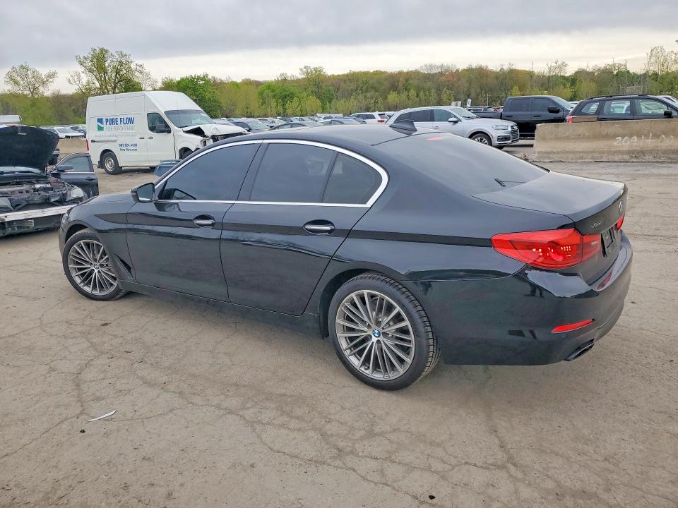 2018 BMW 5er VIN WBAJE7C52JWD53408 COPART salvage auction — SIDE, NY - MV-907A SALVAGE CERTIFICATE, sold $4,150 on 2026-07-21 (photo 2)