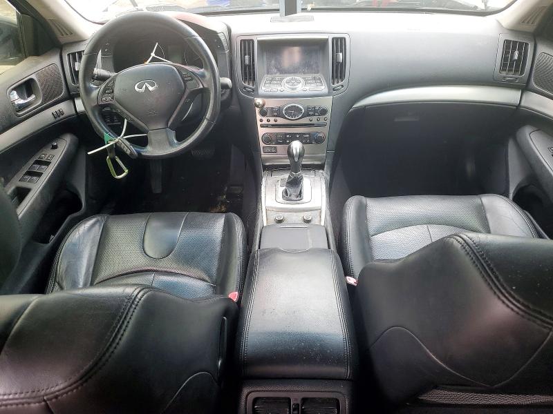 2013 Infiniti G VIN JN1CV6APXDM723045 COPART salvage auction — MINOR DENT/SCRATCHES, Salvage Title, sold $500 on 2026-07-16 (photo 8)