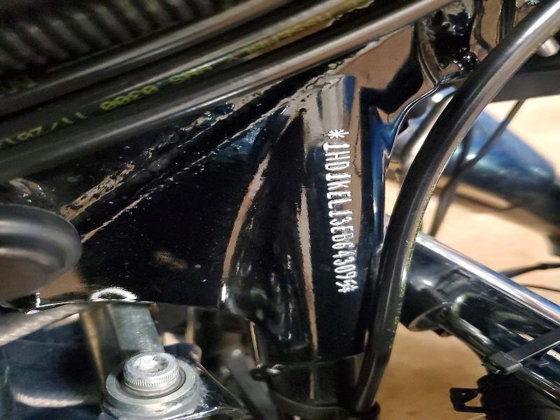 2014 Harley-davidson VIN 1HD1KEL13EB643095 COPART salvage auction — FRONT END, Mi - Cert Of Title-Salvage Vehicle, sold $3,250 on 2026-07-09 (photo 9)