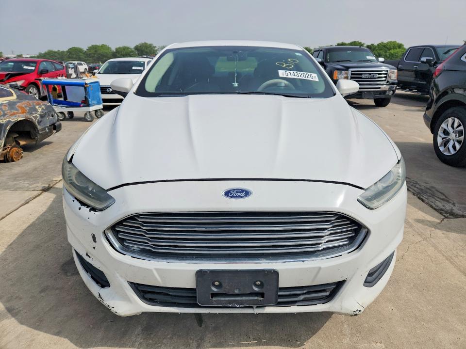 2014 Ford Fusion VIN 1FA6P0G78E5352378 COPART salvage auction — FRONT END, Mt - Certificate Of Title, sold $400 on 2026-07-02 (photo 5)
