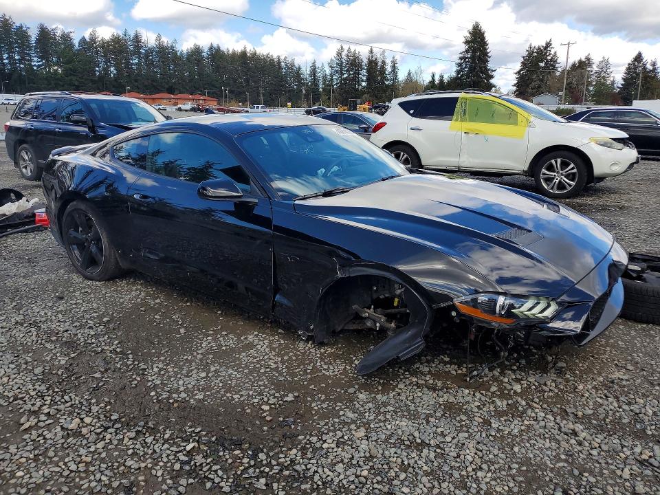 2021 Ford Mustang VIN 1FA6P8CF1M5138004 COPART salvage auction — FRONT END, Salvage Title, sold $8,000 on 2026-07-10 (photo 4)