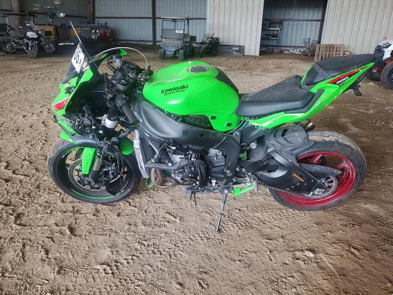 2024 Kawasaki Zx VIN JKBZXJJ14RA001312 COPART salvage auction — SIDE, TX - SALVAGE VEHICLE TITLE, sold $4,150 on 2026-07-02 (photo 3)