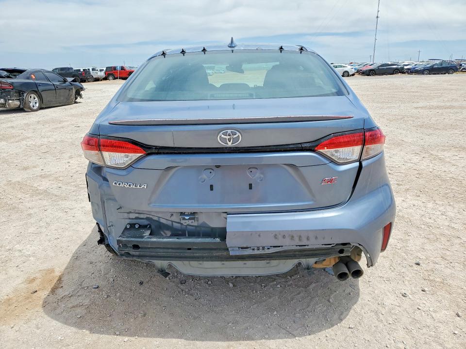 2021 Toyota Corolla VIN 5YFS4MCE9MP074668 COPART salvage auction — FRONT END, Tx - Salvage Vehicle Title, sold $5,600 on 2026-07-08 (photo 6)
