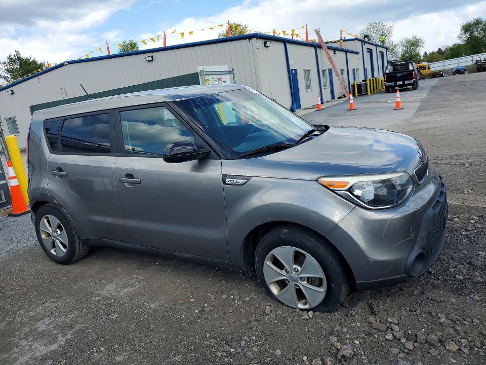 2015 Kia Soul VIN KNDJN2A20F7234494 COPART salvage auction — REAR END, Md - Cert Of Salvage > 75% Damage, sold $1,200 on 2026-07-06 (photo 4)