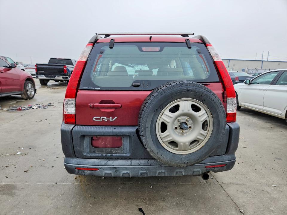 2005 Honda Cr-v VIN JHLRD78565C037857 COPART salvage auction — ALL OVER, Tx - Nonrepairable Title, sold $250 on 2026-07-07 (photo 6)