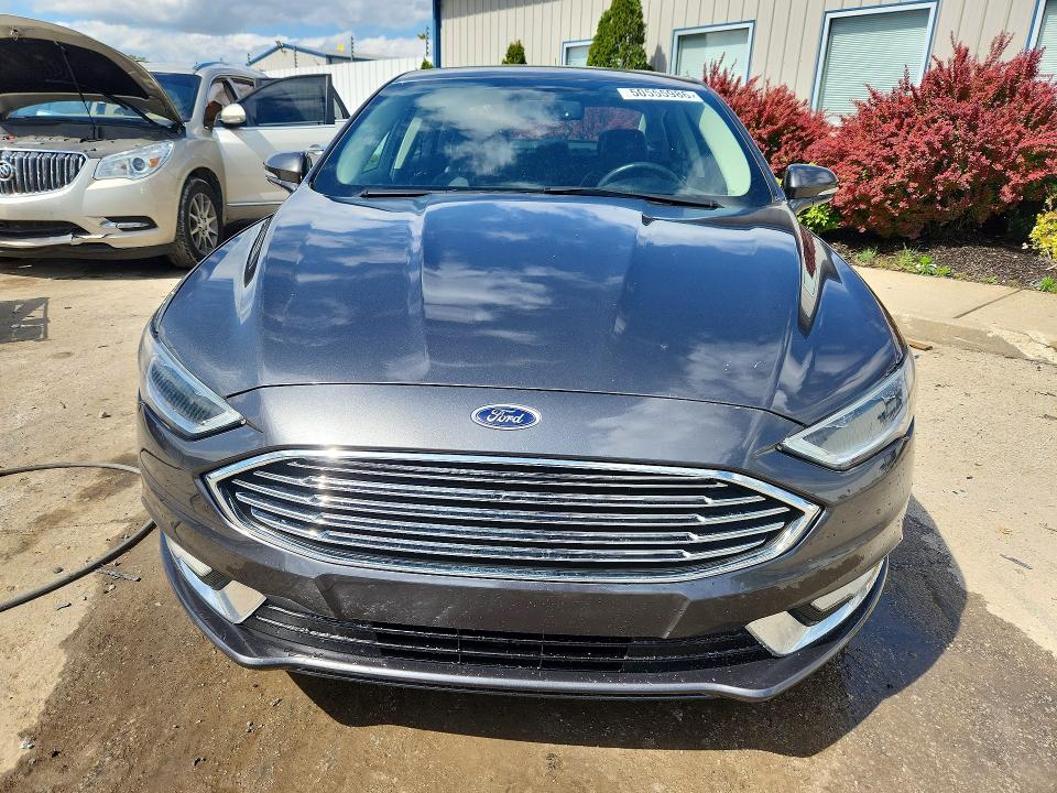 2017 Ford Fusion VIN 3FA6P0HD5HR372741 COPART salvage auction — REAR END, Ky - Bill Of Sale/Part Only/No Titl, sold $1,600 on 2026-07-06 (photo 5)