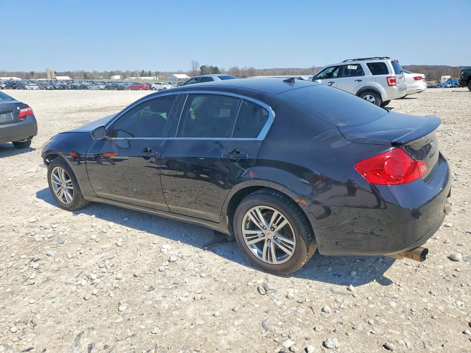 2013 Infiniti G VIN JN1CV6AR2DM350553 COPART salvage auction — FRONT END, Mi - Certificate Of Title, sold $175 on 2026-07-23 (photo 2)