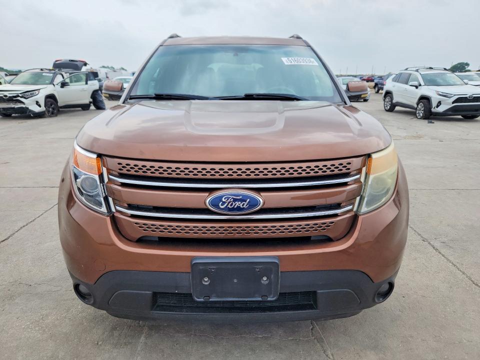 2011 Ford Explorer VIN 1FMHK7F82BGA01711 COPART salvage auction — REAR END, Tx - Salvage Vehicle Title, sold $1,750 on 2026-07-09 (photo 5)