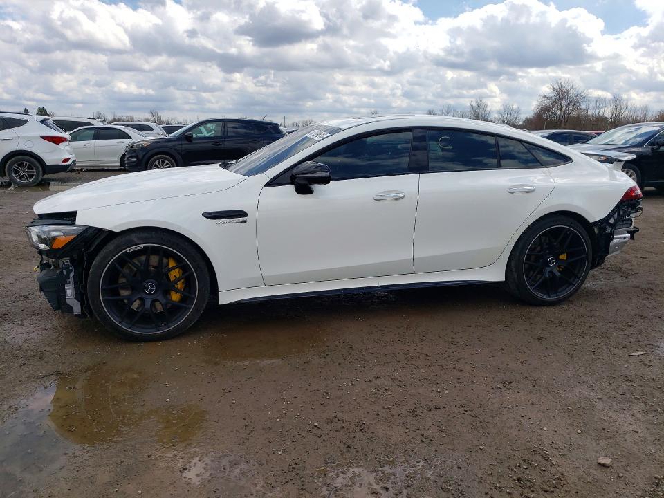 2019 Mercedes-benz AMG GT VIN WDD7X8KB4KA006233 COPART salvage auction — FRONT END, On - Permit No Brand - Unfit, sold $60,000 on 2026-07-02 (photo 1)