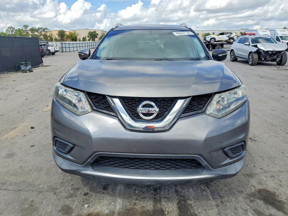 2015 Nissan Rogue VIN KNMAT2MT8FP516280 COPART salvage auction — REAR END, Fl - Cert Of Title Slvg Rebuildable, sold $1,050 on 2026-07-09 (photo 5)