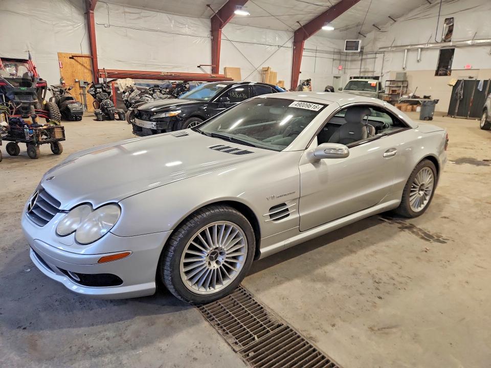 2004 Mercedes-benz Sl-class VIN WDBSK74F74F073166 COPART salvage auction — MINOR DENT/SCRATCHES, Vt - Certificate Of Title, sold $6,700 on 2026-07-06 (photo 1)