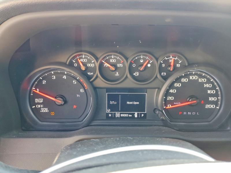 2022 Chevrolet Silverado VIN 3GCUDCET6NG579864 COPART salvage auction — FRONT END, ON - PERMIT SALVAGE, sold $10,600 on 2026-07-28 (photo 9)