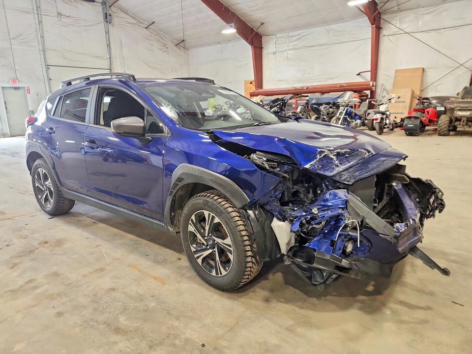 2025 Subaru Xv VIN JF2GUHDC2SH326619 COPART salvage auction — FRONT END, Vt - Cert Of Title-Salvage Vehicle, sold $6,200 on 2026-07-20 (photo 4)