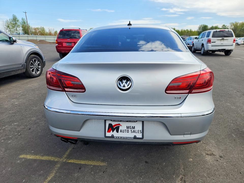 2016 Volkswagen Passat cc VIN WVWBP7AN8GE507006 COPART salvage auction — FRONT END, Or - Lien Papers Salvage, sold $125 on 2026-08-19 (photo 6)