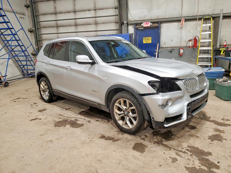 2011 BMW X3 VIN 5UXWX5C51BL714214 COPART salvage auction — FRONT END, On - Permit Salvage, sold $850 on 2026-07-09 (photo 4)