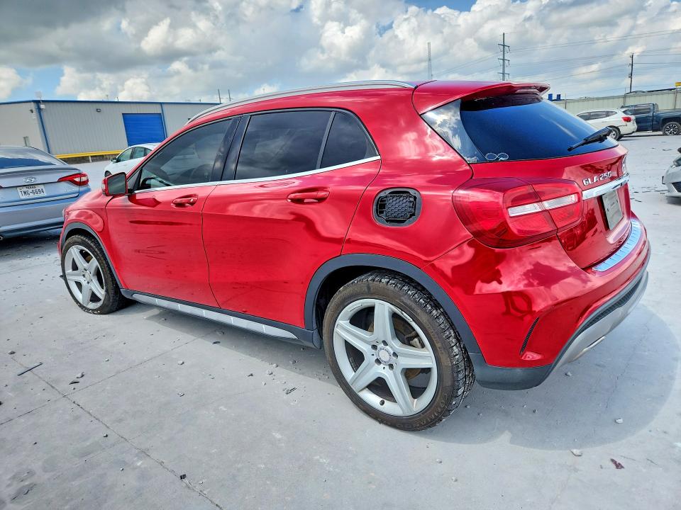 2015 Mercedes-benz Gla-klasse VIN WDCTG4GB8FJ100044 COPART salvage auction — FRONT END, Tx - Salvage Vehicle Title, sold $2,650 on 2026-07-17 (photo 2)